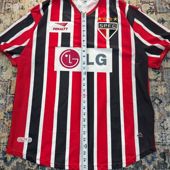 Vintage LG Classic vertical stripe jersey from the early 2000s. Size XL - Picture 5 of 6